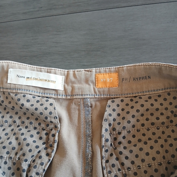 Anthropoligie Pilcro Nwot SOLD OUT Chino Size 31 - Picture 6 of 11